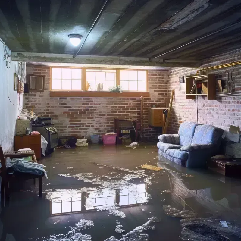 Flooded Basement Cleanup in England, AR